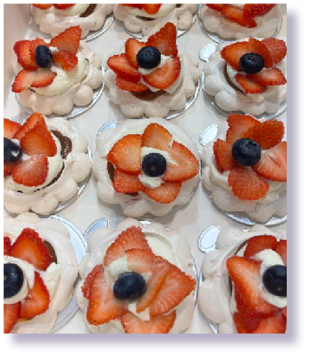 Mini Pavlovas